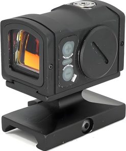 P-2 Tactical Red Dot Reflex Sights with Heighten Mount Base Combo，Enclosed Compact Optic Holographic Scope 3.5MOA Dot Size Reticle，Fits for 20mm Picatinny Rail Mounting，IPX7 Waterproof Design