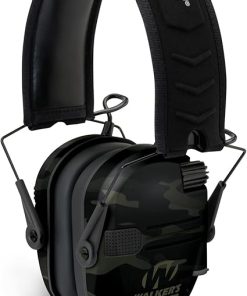 Walker’s Razor Slim Electronic Shooting Hearing Protection Muff (Sound Amplification and Suppression) with Protective Case 2