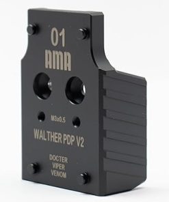 Adapter Plate for Walther PDP V2 Compatible with Trijicon, Holosun, Leupold, Shield, Docter 2