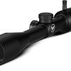 Tenebraex Ocular & Objective Flip Up Rifle Scope Lens Cap Covers Kit for Eotech Vudu 2.5-10×44, Eotech Vudu 5-25×50, Eotech Vudu 8-32×50 4