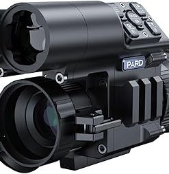 PARD Night Vision Scope, Front Mounted Clip-on Night Vision, Ballistics Calc, Rangefinder 1000m, 2K Sensor, Video Record, Wi-Fi, Waterproof, FD1 850nm/940nm