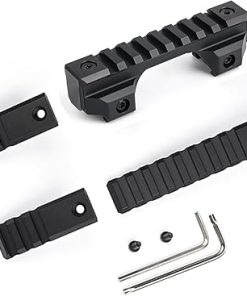 NOBUHIRO Red Dot Riser Picatinny Riser Mount Combo Adapter, Optics Riser with 3 Tactical Accessories for T1 T2 / 551 552, g33 g43 Holographic, PEQ NGAL Laser, Scopes, Optics