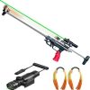 Slingshot Rifle, Professional Slingshots with Sight Trigger Mechanism for Adults Hunting,Retractable Folding Catapult Powerful High Precision Hunting Slingshots