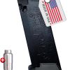 SureStrike MAG Dry Fire Training Kit – Smart Dryfiremag with Surestrike 9mm Training Laser (Class 1, 3.5mW Maximum Output) (Choose from Red or Invisible)