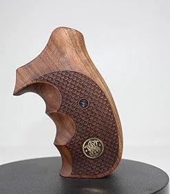 Smith Wesson K/L/X – Frame Round Butt Walnut Grips (Soil, Wood) 2