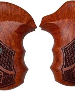 New! Grips Compatible with Taurrus Small Frame M85 605 850 851 905 941 .38 Special Combat Style #04 (Thai Handmade)