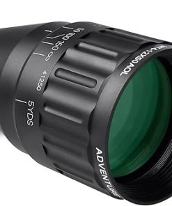 FSI 4-16×50 / 6-24×50 Rifle Scope w/Front AO Adjustment, Red/Blue/Green Illuminated Reticle with Picatinny Scope Rings 2