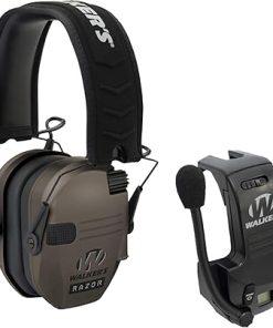 Walker’s Razor Slim Low Profile Electronic Ear Muffs Flat Dark Earth with…