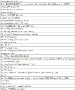 ADE RD3-030-PRO Apollo Sensor Activated and 50K Hours Solar Powered Reticle Dot Sight for Springfield Hellcat OSP/PRO,Sig P365XL Spectre Comp,Canik TP9 Elite SC,Mossberg MC2SC,Kimber R7 Mako – 4 MOA 2