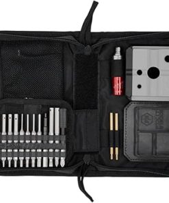 FIX IT STICKS Rifle Field Armorer’s Tool Kit – Portable Multi-Functional Gun Maintenance Tool Set with Soft Carrying Case & Ratcheting T-Way Wrench With Locking Hex Drive 2