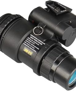 PVS 18A 3X Digital Night Vision Monocular, Infrared/Color/Green/Red Modes, 7.95° FOV, Anodized Aluminum