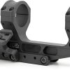 Tactical Fast LPVO Scopes Mount Base Adapter 2.05″ Height 30mm Tube with 45 Degree Offset Mount Plate for T1 RMR Footprint Optic Red Dot Reflex Sights，Fits for Standard 20mm Picatinny Rail Mounting
