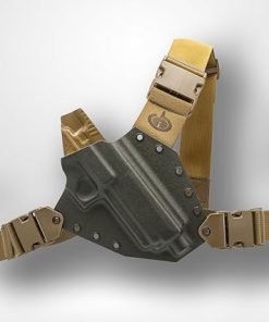 Kenai Chest Holster for a Sig P320 XTEN 10mm (MAS Grey/Coyote) (Does Not Fit Comp)