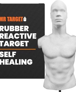Self Healing Shooting Targets for The Range | Rubber Dummie Lasts Thousands of Pistol and Rifle Rounds | Reactive Targets for Indoor & Outdoor Shooting Range