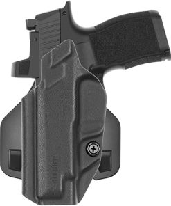 Tulster OWB Range+ Kydex Paddle Holster in Left Hand fits: Sig Sauer P365XL | Optic Cut Outside The Waistband Open Carry