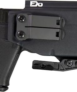 FDO Industries IWB Kydex Holster Compatible with Glock 43X MOS/48MOS w/TLR6 -Discreet Carry Concepts 1.5″ Metal Monoblock Gear Clip – The Paladin Series – Made in USA