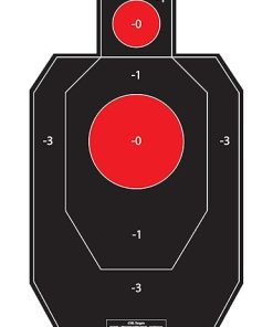 Official Practice IDPA Paper Shooting Targets, Competition Torso Target, IDPA Silhouette Shooting Target, Shooting Range Targets, Rifles, Handguns, & Shotguns 2