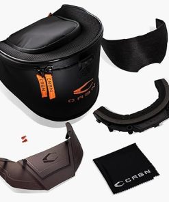 CRBN Paintball Zero Pro Goggle – Includes: Two Lens + Visor + Case – Carbon Paintball 2