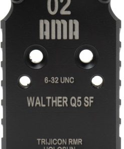 Adapter Plate for Walther Q5 Match SF Compatible with Trijicon, Leupold, Romeo, Docter