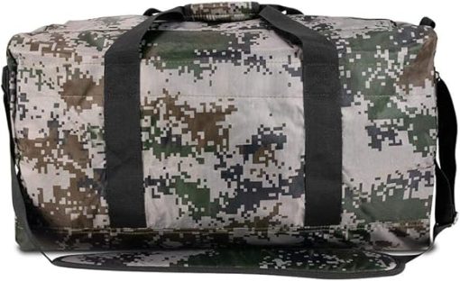 Skunk Medium Midnight Duffel - Smell Proof - Water Proof - Hydroponics (Green Pixel Camo) - Image 2