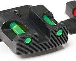 TSF TAC Fiber Gun Sight Compatible with Smith & Wesson M&P & M2.0 – Full Size & Compact (9mm, 40 S&W, 45 ACP) | Steel Nitride Coated Front & Rear Handgun Sights 2
