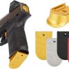 NDZ Performance Finger Extension Magazine Base Plate for Sig P365 XL 9mm, Anodized Aluminum with Aspis Cut Design, P365XL Accessories, Made in The USA – Choose Color & Pack Size