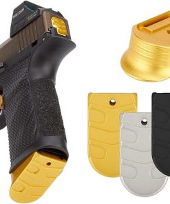 NDZ Performance Finger Extension Magazine Base Plate for Sig P365 XL 9mm, Anodized Aluminum with Aspis Cut Design, P365XL Accessories, Made in The USA – Choose Color & Pack Size