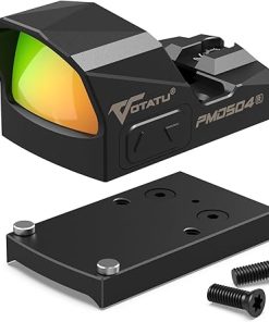VOTATU PMD504 Red Dot Sight with Mounting Plate for Glock Pistols