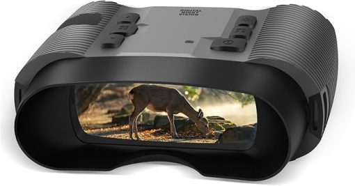 ACPOTEL Night Vision Binoculars - Night Vision Goggles Infrared Goggles for Adult, 3'' Large Screen Infrared Goggles Binoculars with 32GB Memory Card & Rechargeable Lithium Battery