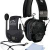 Beretta Electronic Earmuffs – 32dB SNR Protection | Compact Active Electronic Noise Reduction Headset for Shooting Range 4