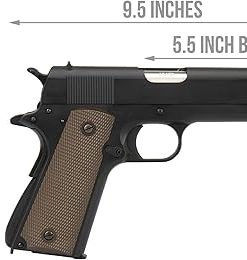 Army Armament Full Steel 1911 Gas Blowback Airsoft Pistol w/Silver Barrel -R31 2
