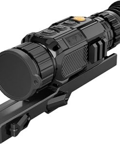 Thermal Scopes for Rifle, 35mm 384×288/640×512 Night Vision Rifle scopes for Day/Night Hunting, 4899 Yards Detection Range, Digital Zoom 4X, No-Shutter Tech, 8 Mode Infrared Scope – Wi-Fi
