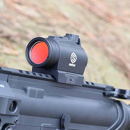 red dot Sight ST003, Submersible to 11 feet (3 Meters) & Shockproof Over 15,000 Rounds of .223, 2 MOA, Durable and Accurate Reflex Sight 2 red dot Sight ST003, Submersible to 11 feet (3 Meters) & Shockproof Over 15,000 Rounds of .223, 2 MOA, Durable and Accurate Reflex Sight - Image 2
