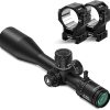 Nightforce SHV 4-14x50mm F1 30mm Tube Hunting Scope – Precise Versatile Durable ZeroSet Parallax Adjustable First Focal Plane Gun Scope 4