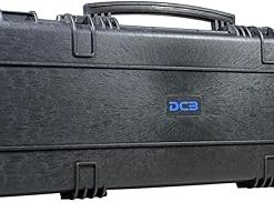 DCB Cases – Element 1189 | 46 Inch Tactical Rifle Hard Case | IP67 Waterproof | Customizable Pluck Foam Insert | Multiple Grips | Resin-Reinforced Injection Molded Plastic | 4 Latch System | Wheels 2