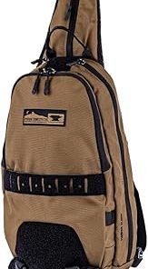Mountainsmith Timber Sling, Tactical Shoulder Bag for Flyfishing and Outdoor Activities, Coyote Brown
