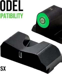 XS Sights DXT2 PRO Series Sights Compatible with Smith & Wesson CSX 2