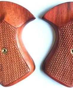 BMPL Hardwood Grips Compatible with Colt fit for Colt King Cobra .38 Special .357 Magnum, Handmade Handcraft