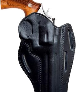Dazzling Holster | OWB Leather Holster for Smith and Wesson (Model 586/686/48/17/48/629) GP100 (1704/1707/1759) | 6 Round-6″ Inch Barrels