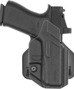 Tulster OWB Range+ Kydex Paddle Holster in Right Hand fits: Glock 43 / 43X | Optic Cut Outside The Waistband Open Carry