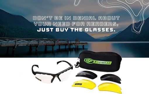 SSP Eyewear Denial Bottom Bifocal, Shatterproof, Safety Glasses - Image 2