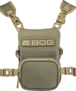 BOG Vigilant Bino Harness Bag with YKK Zippers, Adjustable and Detachable Padded Harness, and Rangefinder Pocket for Hunting, Bow Hunting, Gun Hunting