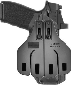 Tulster OWB Range+ Kydex Paddle Holster in Left Hand fits: Springfield Armory Hellcat Pro | Optic Cut Outside The Waistband Open Carry 2