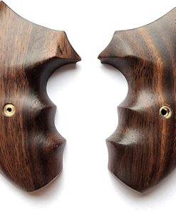 BMPL Hardwood New Taurus Model 85 M 85 M 85 856 94 605 941 731 650 73 M85 .38 Special 2′ 2 inch Grips Hard Wood Checkered Finger Groove Handmade Handcraft, Brown