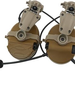 Ear Protection Electronic Shooting Earmuff Noise Canceling Headphones for ARC Rail Helmets,huntting,Airsoft