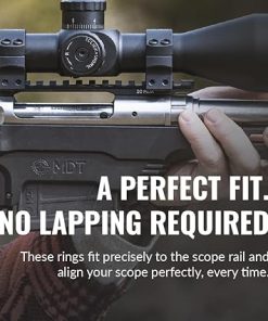 MDT Premier Lightweight Scope Rings – Aluminum 30mm 34mm 1 inch Scope Rings, High Precision Pic-atinny Scope Rings, Low/Medium/High/X-High Profile Scope Mount for Pic-atinny Rail 2