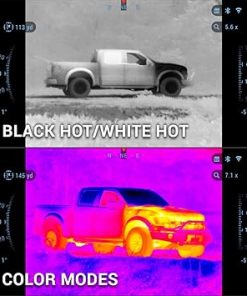 ATN BionX 4T 640 Thermal Binocular with Gen 4 640×480, 60Hz, <25 mK Sensor | 1-10x Magnification | Built-in Laser Rangefinder, Live Streaming Capable | Exclusive Signature Series Power Kit 2