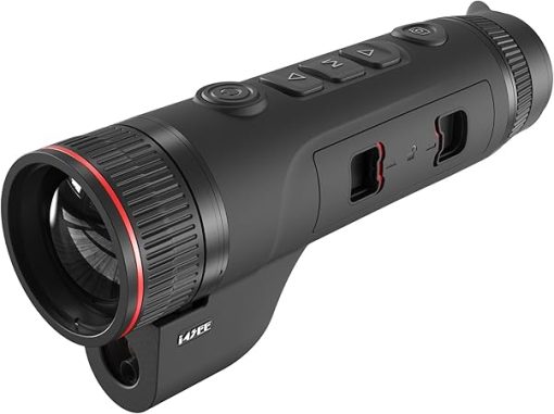 K50-640 LRF Thermal Imaging Monocular for Hunting – 50mm Focal Lens, 640×512 (50Hz) 12μm Night Vision Infrared Scope, 1920×1080 Full-HD AMOLED Display, 10-Hour Battery Life for Outdoor Use