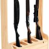 Gun Rack for Wall,Indoor Gun Racks Wall Mount,Heavy Duty Steel Rifle Wall Mount,Height-Adjustable Display Shotgun Rack 4