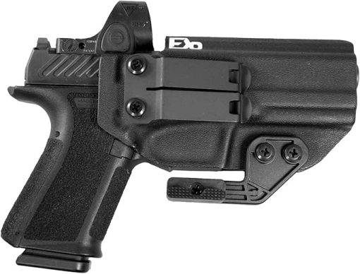FDO Industries IWB Kydex Holster Compatible with Shadow Systems MR920 -Discreet Carry Concepts 1.5" Metal Monoblock Gear Clip - Optic Cut - The Paladin Series - Made in USA